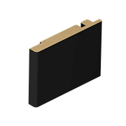 Наличник плоский компланарный Vinyl 12х83х2150 черный 